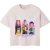 Name it Bluser & t-shirts 'NKFMaja Kpop' gul / lilla / pink / rosé