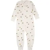 Lindex Nattøj 'Bumblebee' creme / curry / sort / offwhite