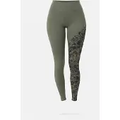 LEAFLETIC Leggings 'Women`s Long Length Legging' mørkegrøn
