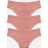 LEAFLETIC Panty 'Mid Rise Hipsters/Brief' lyserød
