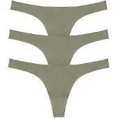 LEAFLETIC Panty 'Women’s Low Rise Brazilian' grøn