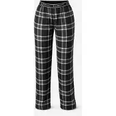 LEAFLETIC Pyjamasbukser 'Women’s Night Wear Long Pajama' sort-meleret