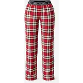 LEAFLETIC Pyjamasbukser 'Women’s Night Wear Long Pajama' knaldrød