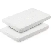 cambrass Plumeti 50x82x10 Cm Fitted Lagen Til Tremmeseng 2 Enheder