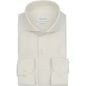 Profuomo Japansk Strikket Skjorte Off White Off-white Hvid måle
