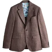 Next Forretningsjakke 'N. Premium' brun-meleret