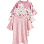 Next Natskjorte ecru / lyserød / lys pink