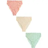 Next Slip creme / mint / koral