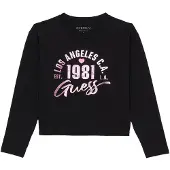 GUESS Bluser & t-shirts pink / sort