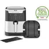 Tefal EY801D15 Easy Fry & Grill XXL Inox – Sort og sølv