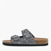 CPH Comfort Damsandal med 2 remme og bio-sål Grey Glimmer