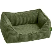 Hunter ergonomisk hundeseng Corbie - L 80 x B 60 cm, grøn