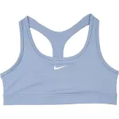 Nike Sportsundertøj 'Swoosh' dueblå / hvid