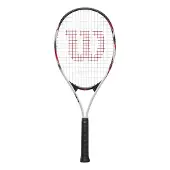 Wilson Teniso raketė Fusion XL TNS RKT 2 4 1/4, balta-raudona-juoda WR199110U2