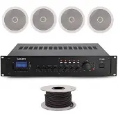 SubZero 6" Zone Lofthøjttalersystem 60 W/100 V