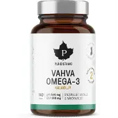 Puhdistamo Kosttilskud: Purification Plant Strong Omega-3, 140 kapsler