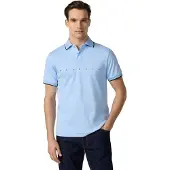 Hackett London Hackett Londontil mænd. HM5600188 Essential-polo til mænd, blå (XL), Casual, Bomuld, Korte ærmer