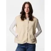 Pieces Pckatty Teddy Vest