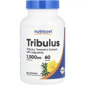 Nutricost Tribulus 1.500 mg 120 kapsler (750 mg per kapsel)
