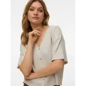 Vero Moda Bluse 'VMRosie' grå