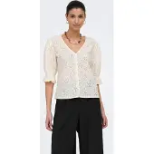 JDY Bluse 'JDYJakobe' uldhvid