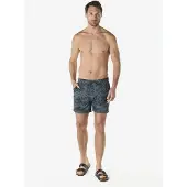 KOROSHI Badeshorts khaki / gran