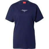 HUGO Shirts safir / hvid