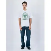TeeShoppen Overdel ' T-shirts ' hvid