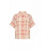Soyaconcept Bluse 'Farus' abrikos / rød / hvid