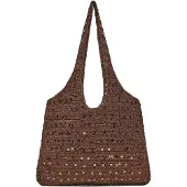 Bershka Skuldertaske brun