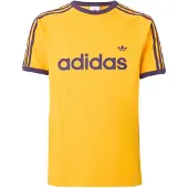 Adidas Originals 3-stripes Slim Ringer T-shirt, størrelse Large