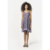 KOROSHI Sommerkjole navy / lyseblå / pitaya / lys pink