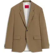 HUGO Blazer med modern fit i materiale med stræk