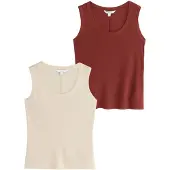 Next Overdel creme / rustbrun