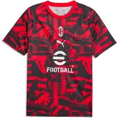 Puma AC Milan Warmup Jersey Men, Sports, Red/Black, XS