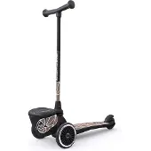 Scoot & Ride Highway Kick 2 - Brown Lines - - OneSize - Løbehjul