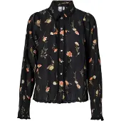 Y.A.S Bluse 'YASSOMELLI' oliven / fersken / sort / hvid
