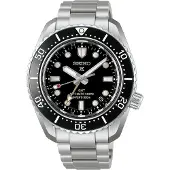 Seiko Herreur HBC002J1 Prospex Sort/Stål Ø42 mm