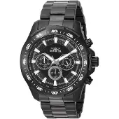 Invicta Herreur 22785 Speedway Sort/Stål Ø48 mm