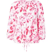 Zabaione Bluse 'Xi44a' lysebeige / hindbær / lys pink
