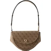 GUESS Guesstil kvinder. HWSG9756210 Konvertibel crossbody-taske med klap og Coleen-logo, beige (OSFA), Casual, Polyuretan