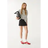 Stradivarius Bengalina Culottes-Nederdel 0-001 Xl