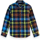 Scotch & Soda Flannel Checked Skjorte Med Lange ærmer