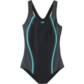 Kangaroos Badedragt aqua / basalgrå / sort