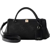 GUESS Håndtaske 'AUDREY' antracit / sort