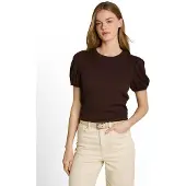 Tom Tailor DENIM Bluse mørkebrun