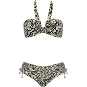 Olympia Bikini lysegrøn / sort / offwhite