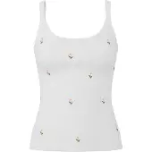 Pieces Overdel blandingsfarvet / hvid