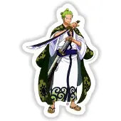 Teknofun One Piece Roronoa Zoro-lampe 30 Cm
