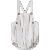 Lil´ Atelier Lil' Atelier Sommerdragt - NbmJeran - Coconut Milk - - 62 - Sommerdragt